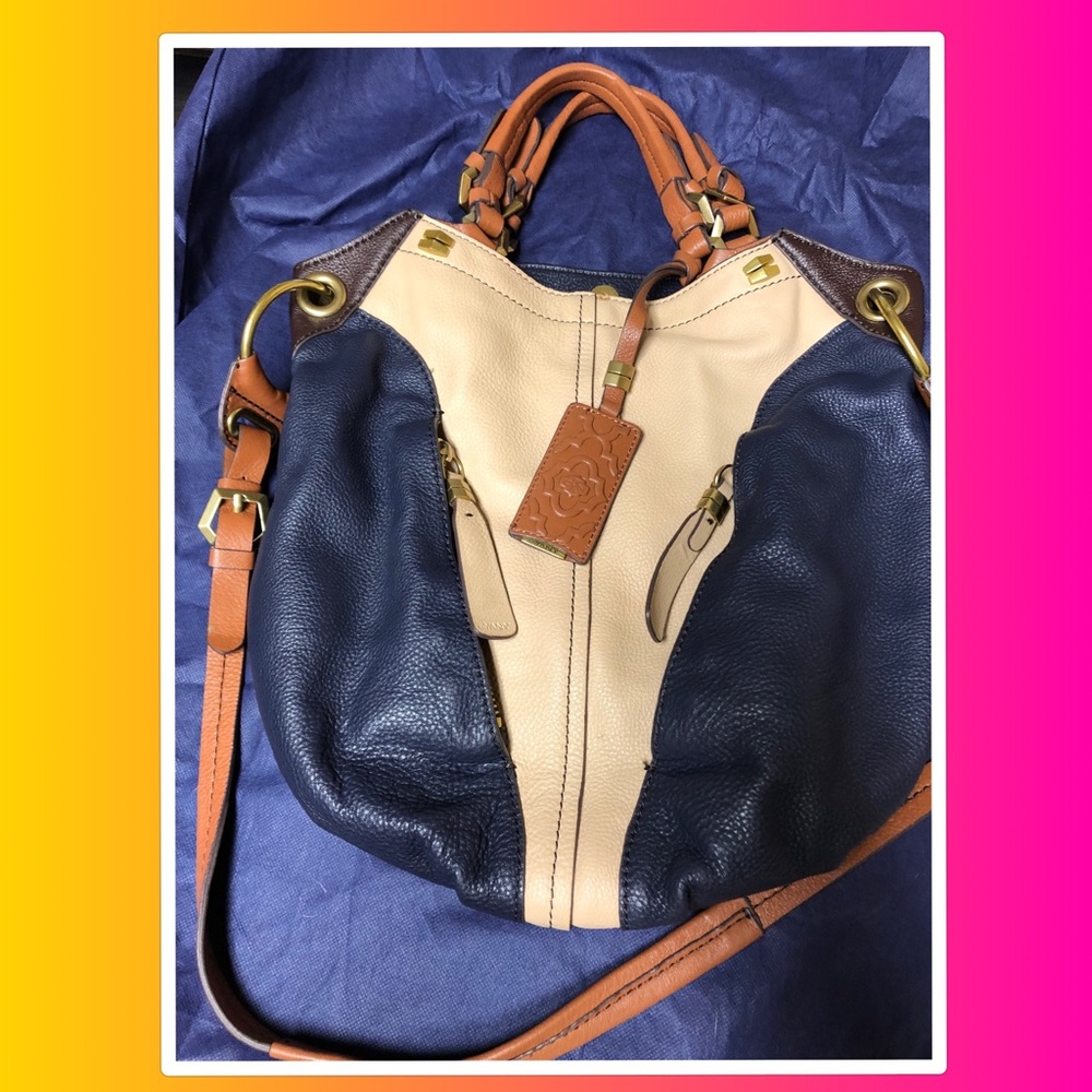 100% leather hobo bag